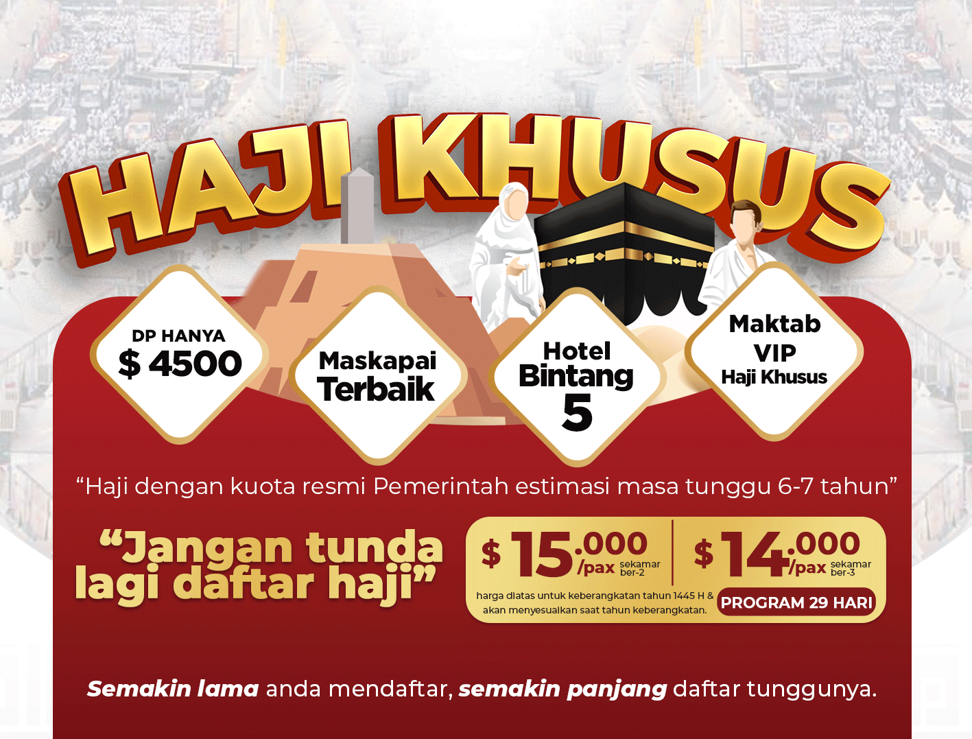 Haji Kuota Resmi Pemerintah RI